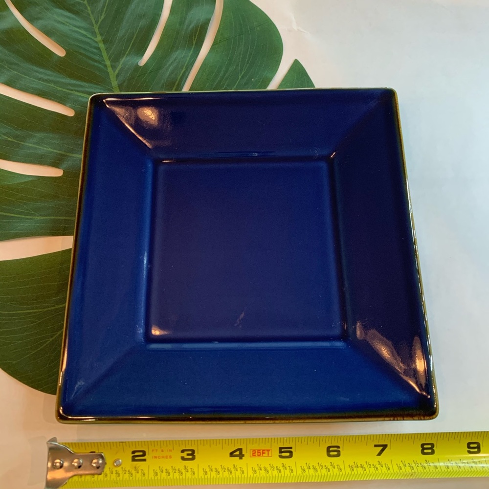 Pottery Barn China 7” x 7” dessert/app plate